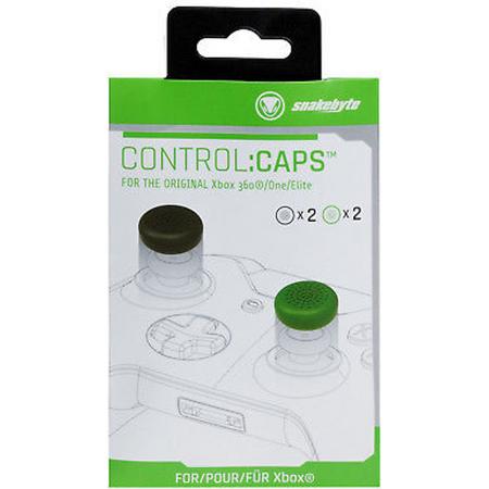 Snakebyte Xbox One Control:Caps Pack Black & Green