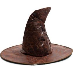 Partychimp Punthoed Witch Leatherlook Kunstleer Bruin One-size