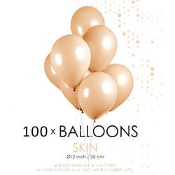100 ballonnen ivoor