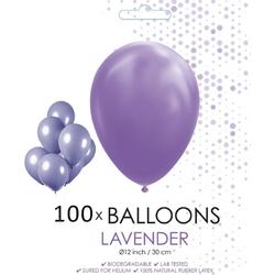 100 ballonnen lavendel 12 inch