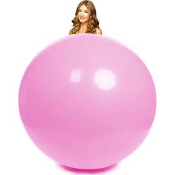 Latex reuze ballon pink 1,80 meter doorsnee