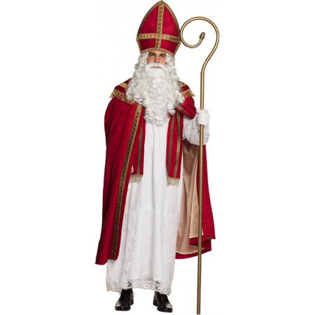 Sinterklaas kostuum met GRATIS SINTERKLAAS STAF