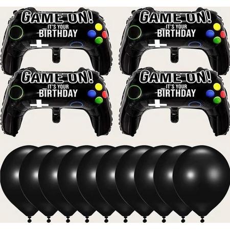 Game - Ballonnen set - Controller - Verjaardag - Gamer - 14 delig