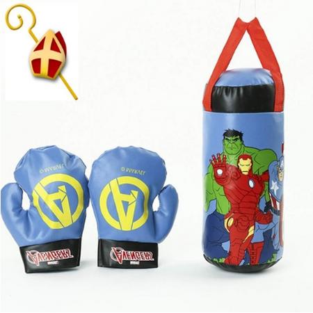 Marvel superhelden boxsetje- Handschoenen en zandzak