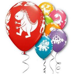 10 stuks ballonnen dinosaurussen