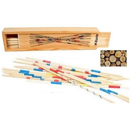Mikado spel in houten doosje