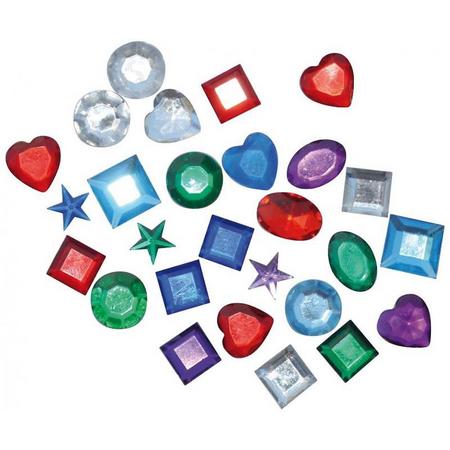 Playbox Zelfklevende Kristallen Steentjes om te knutselen