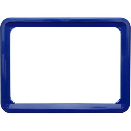 PrimeMatik - Frame voor borden en posters A4 306x215mm blauw voor bewegwijzering