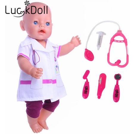 B-Merk Baby Born dokterspakje met accesoires