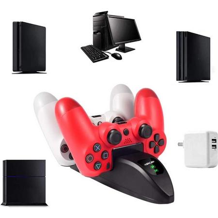 PS4 Dual Charger Dock Fast Charger Wireless