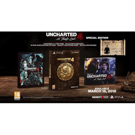 Uncharted 4: A Thiefs End - Special Edition - PS4