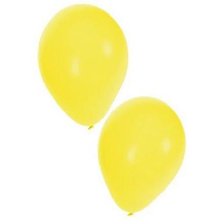 Ballon 50 x geel nr 10