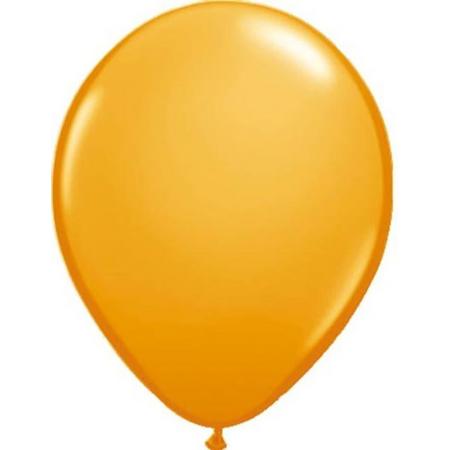 Ballon 50 x oranje nr 10