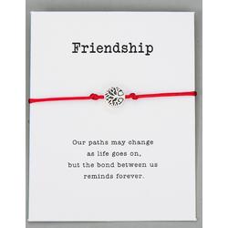 BFF - vrienden armband - vriendschap rode armband - unisex - vriend(en) cadeau