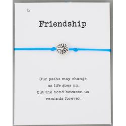 Vriendschap armband - BFF - blauw - best vriends
