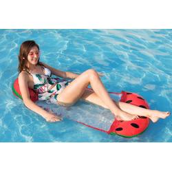 Opblaasbaar lounge luchtbed voor zwembad watermeloen patroon water hangmat