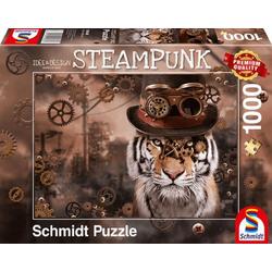 Schmidt -Steampunk Tijger (1000) - Puzzel