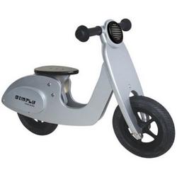 Simply Houten   scooter - Zilver