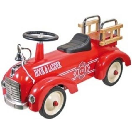 Simply for kids Metalen brandweerwagen rood (991102)