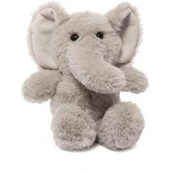 Soft Touch Knuffelolifant 15 Cm Grijs