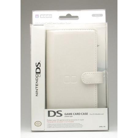 Hori Nintendo DS Leren Game Card Case - Wit - Nintendo DS