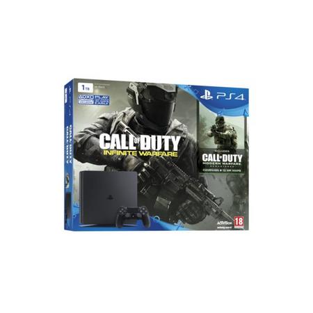Playstation 4 Slim 1TB Black Call of Duty Infinite Warfare Legacy Edition