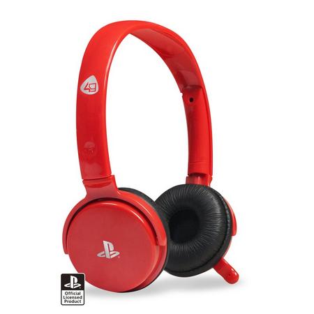 4Gamers CP-01RED Stereo Gaming Headset (Rood) PS3 - PlayStation 3