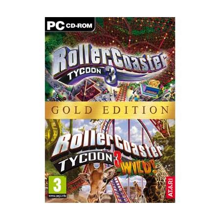 RollerCoaster Tycoon 3: Gold Edition voor PC CD-Rom