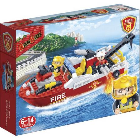 BanBao Brandweer Brandweerboot - 7105