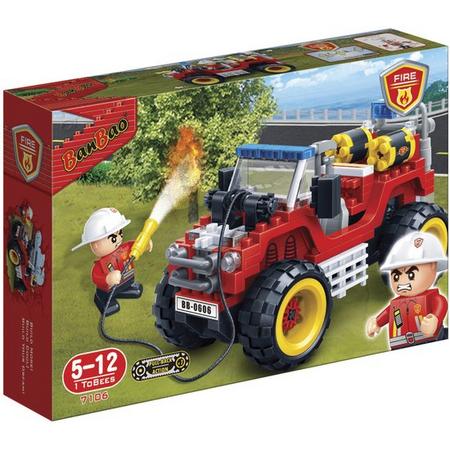 BanBao Brandweer Brandweerjeep - 7106