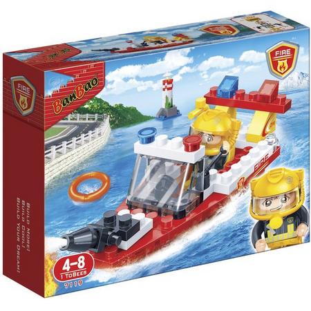 BanBao Brandweer Brandweerreddingsboot - 7119