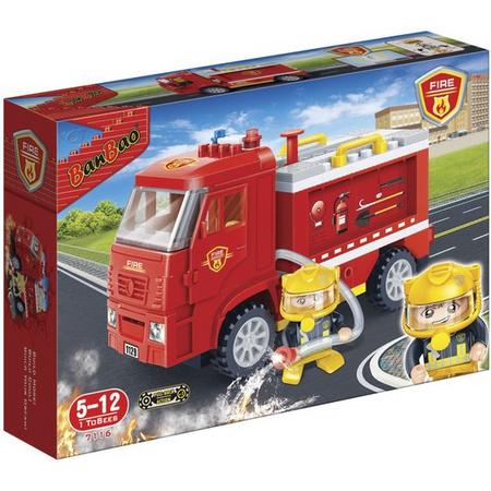 BanBao Brandweer Brandweervrachtwagen - 7116