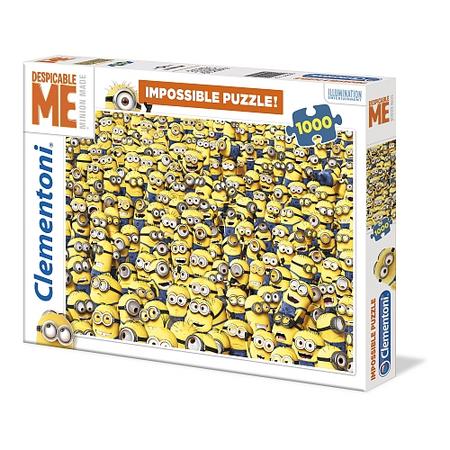 Clementoni Minions - puzzel impossible, 1000 stukjes