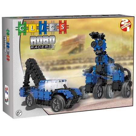Clics Robo Racers 2-in-1 Blauw
