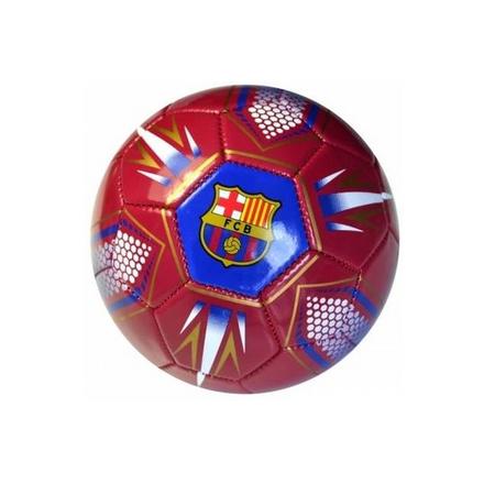 FC Barcelona Bal  leer middelmaat rood flash