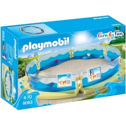 PLAYMOBIL Family Fun Bassin voor zeedieren  - 9063