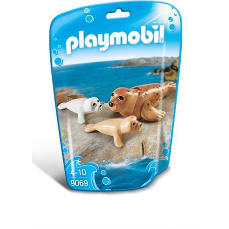 PLAYMOBIL 9069 Family Fun Zeehond met pups