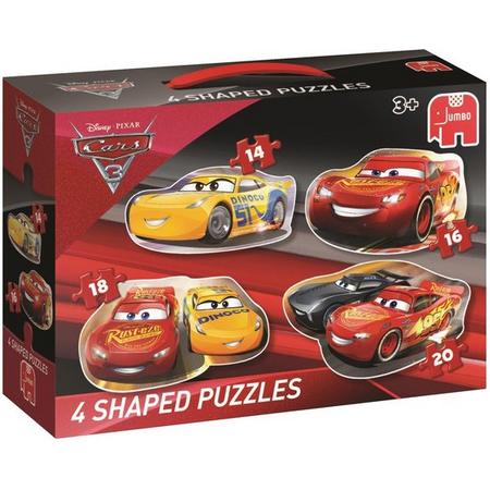 Cars3 4in1 Shaped Puzzle