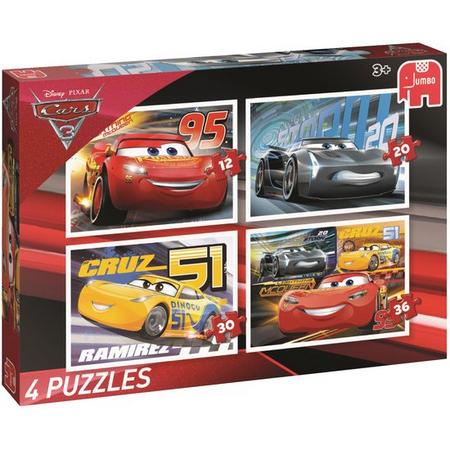 Disney Cars3 4in1 Puzzle