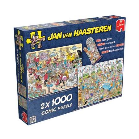 Jan van Haasteren 2in1 Food Frenzy puzzel