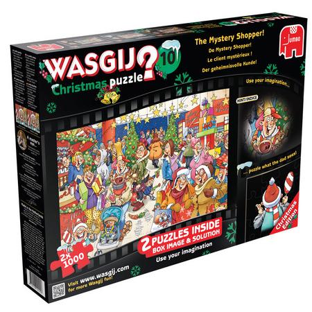Jumbo Wasgij Christmas 10 The Mystery Shopper! 2-in-1 1000 stukjes
