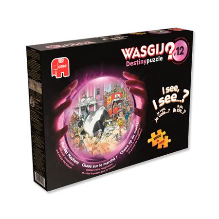 Jumbo Wasgij Destiny - 12 Chaos op de markt (1000 stukjes)