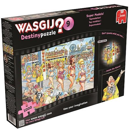 Jumbo Wasgij destiny 9 supermodellen puzzel 1000 stukjes