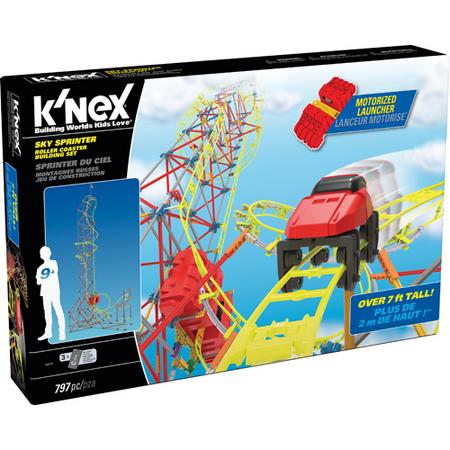 Knex Sky Sprinter Roller Coaster Building Set