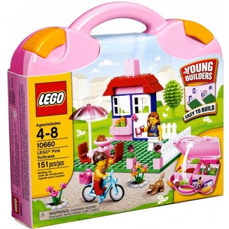 LEGO Bouwset  Roze Koffer 10660