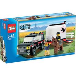 7635 LEGO City Jeep met paardentrailer