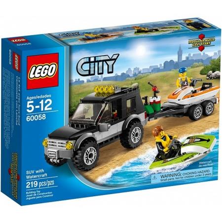 LEGO City SUV met waterscooters 60058