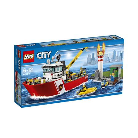 LEGO City brandweerboot 60109