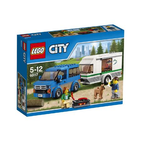 LEGO City busje & caravan 60117