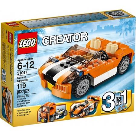 LEGO Creator Sunset Speeder 31017